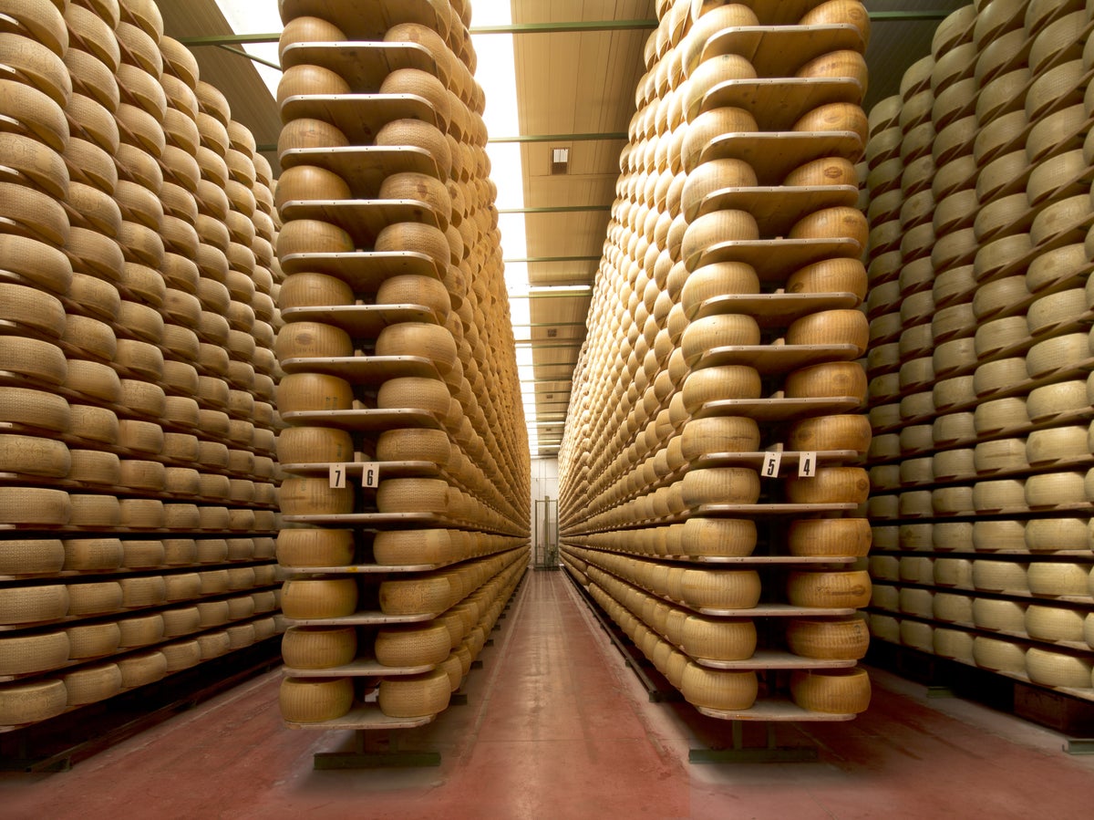 Man crushed to death by thousands of cheese wheels 