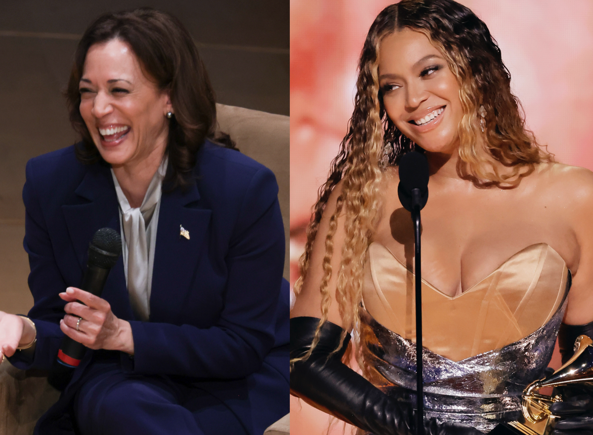 Fans are praising Kamala Harris’ glittering outfit for Beyoncé concert: ‘The best Renaissance look’