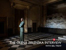 Ukraine’s First Lady Olena Zelenska’s interview with Bel Trew | An Independent TV Original