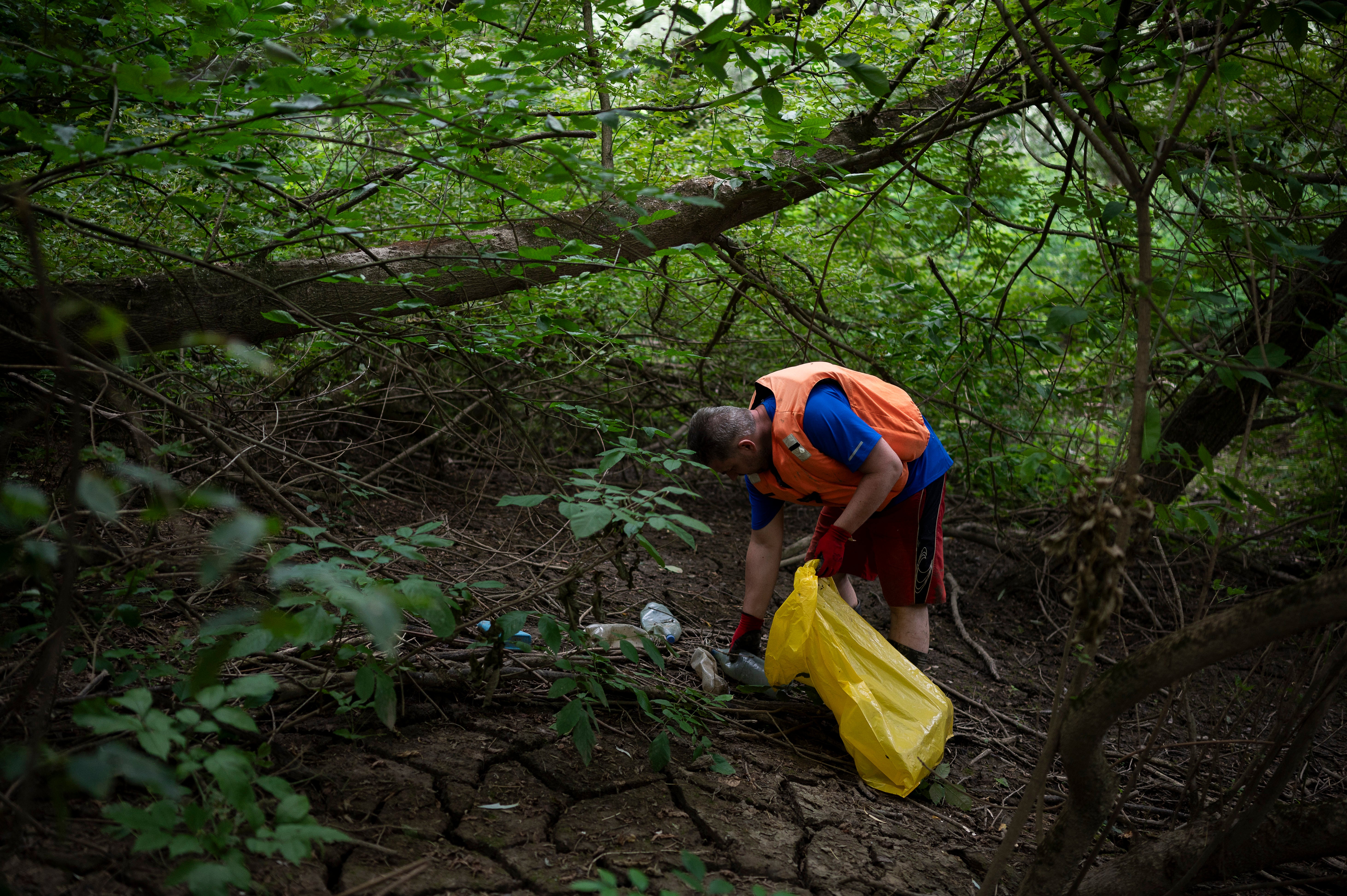 Hungary River Plastic Waste