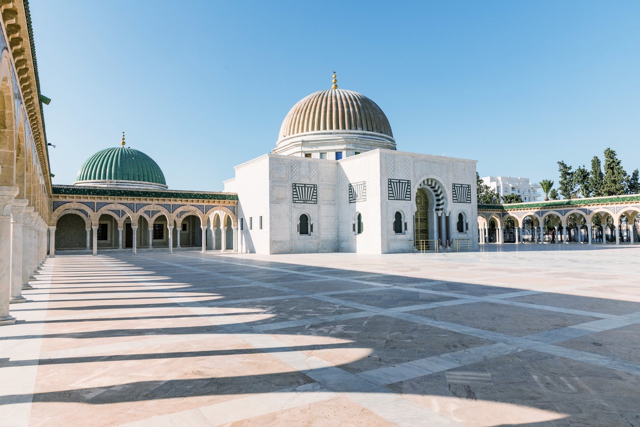 The Mausoleum of Habib Bourguiba, Tunisia’s first president
