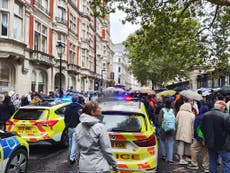 British Museum stabbing as knife attack victim rushed to hospital