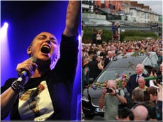 Sinead O’Connor funeral – latest: Cortege passes Irish singer’s former home in Bray