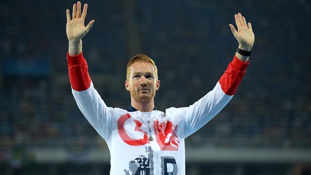 <p>Olympian Greg Rutherford.</p>