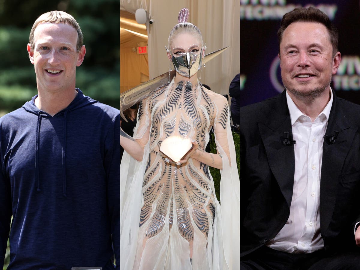 Grimes weighs in on alleged cage match between Elon Musk and Mark Zuckerberg Grimes weighs in on alleged cage match between Elon Musk and Mark Zuckerberg