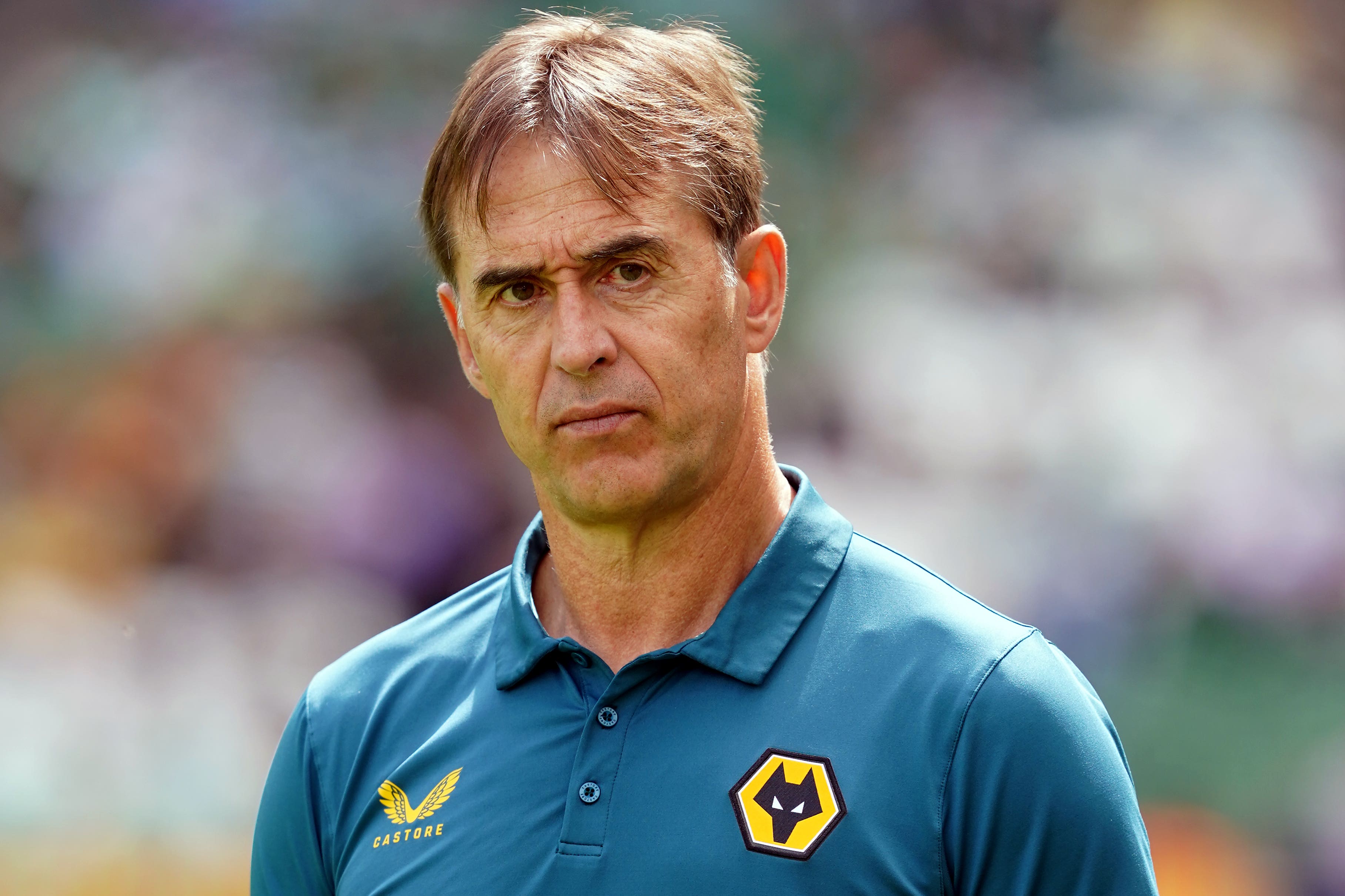 Julen Lopetegui could leave Wolves before the start of the new season (Brian Lawless/PA)