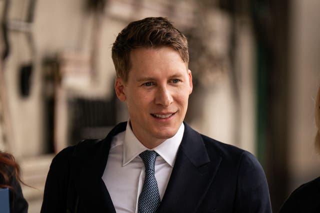 <p>Dustin Lance Black is charged with assaulting Terry Edwardes in August last year</p>