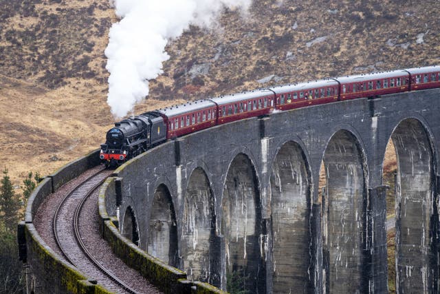A train service that featured in several Harry Potter movies can resume after being granted a temporary exemption to a safety rule (Jane Barlow/PA)