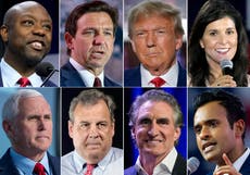 The Republican candidates have learned from Trump’s legal woes and are condemning Jan 6 – aside from Vivek Ramaswamy