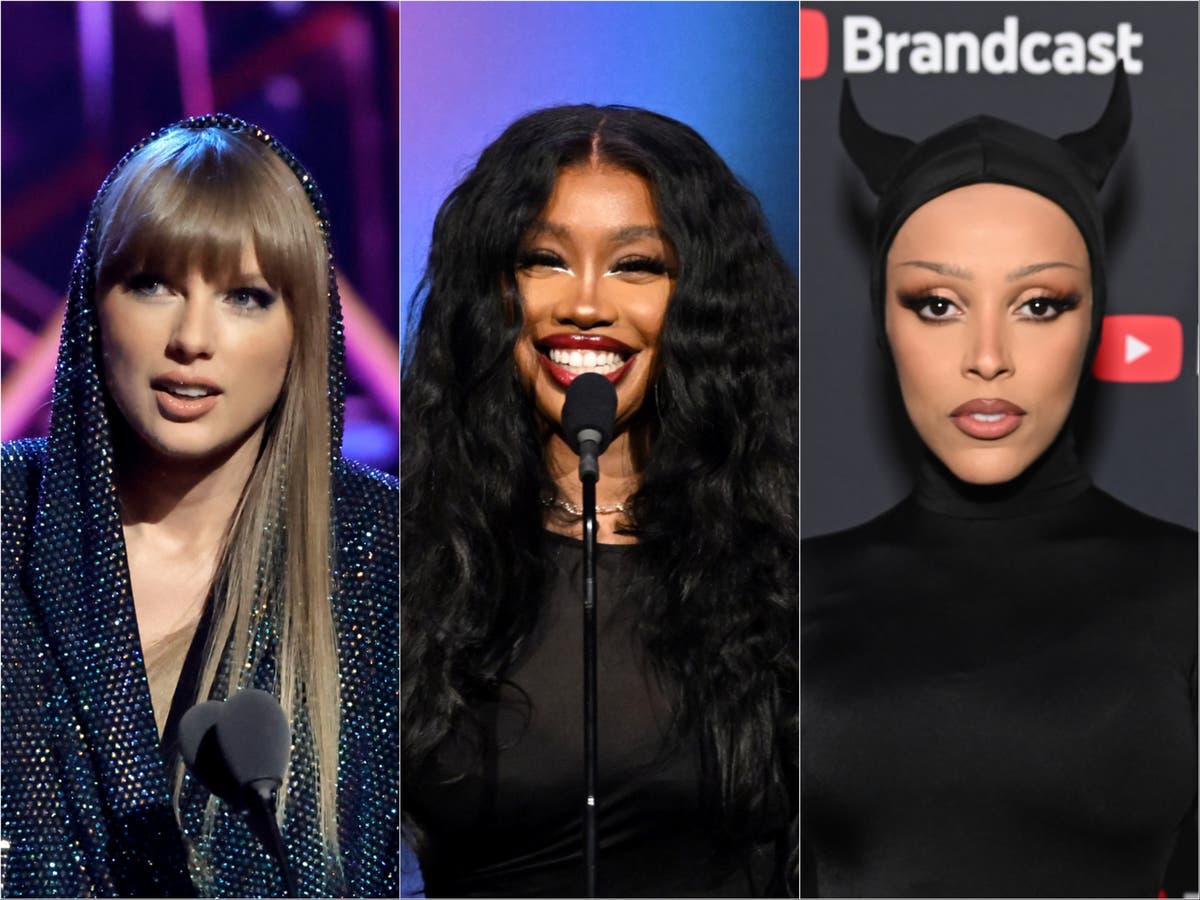 Taylor Swift, SZA and Doja Cat lead 2023 MTV VMA nominations Taylor Swift, SZA and Doja Cat lead 2023 MTV VMA nominations