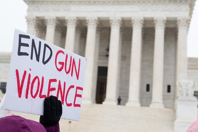<p>The Supreme Court issued an order allowing the Biden administration’s regulation on ‘ghost gun’s to remain in effect </p>