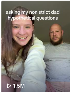 ‘Non-Strict’ dad praised for his answers to teen daughter’s hypothetical questions