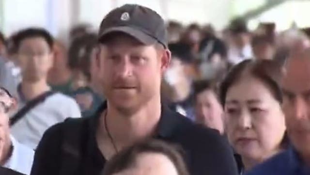 <p>Prince Harry arrives in Tokyo</p>