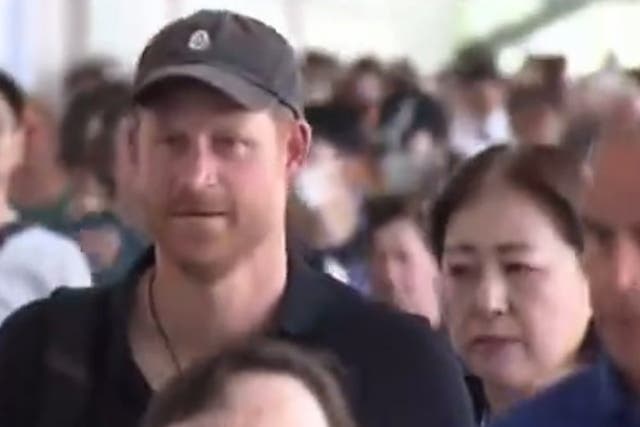 <p>Prince Harry arrives in Tokyo</p>