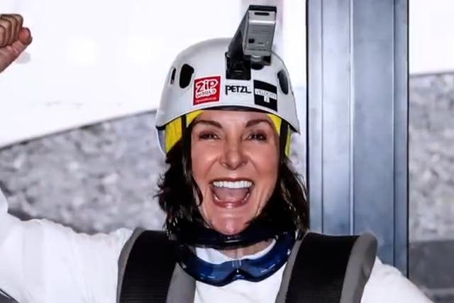 <p>Strictly’s Shirley Ballas does charity zipline after brother’s suicide</p>