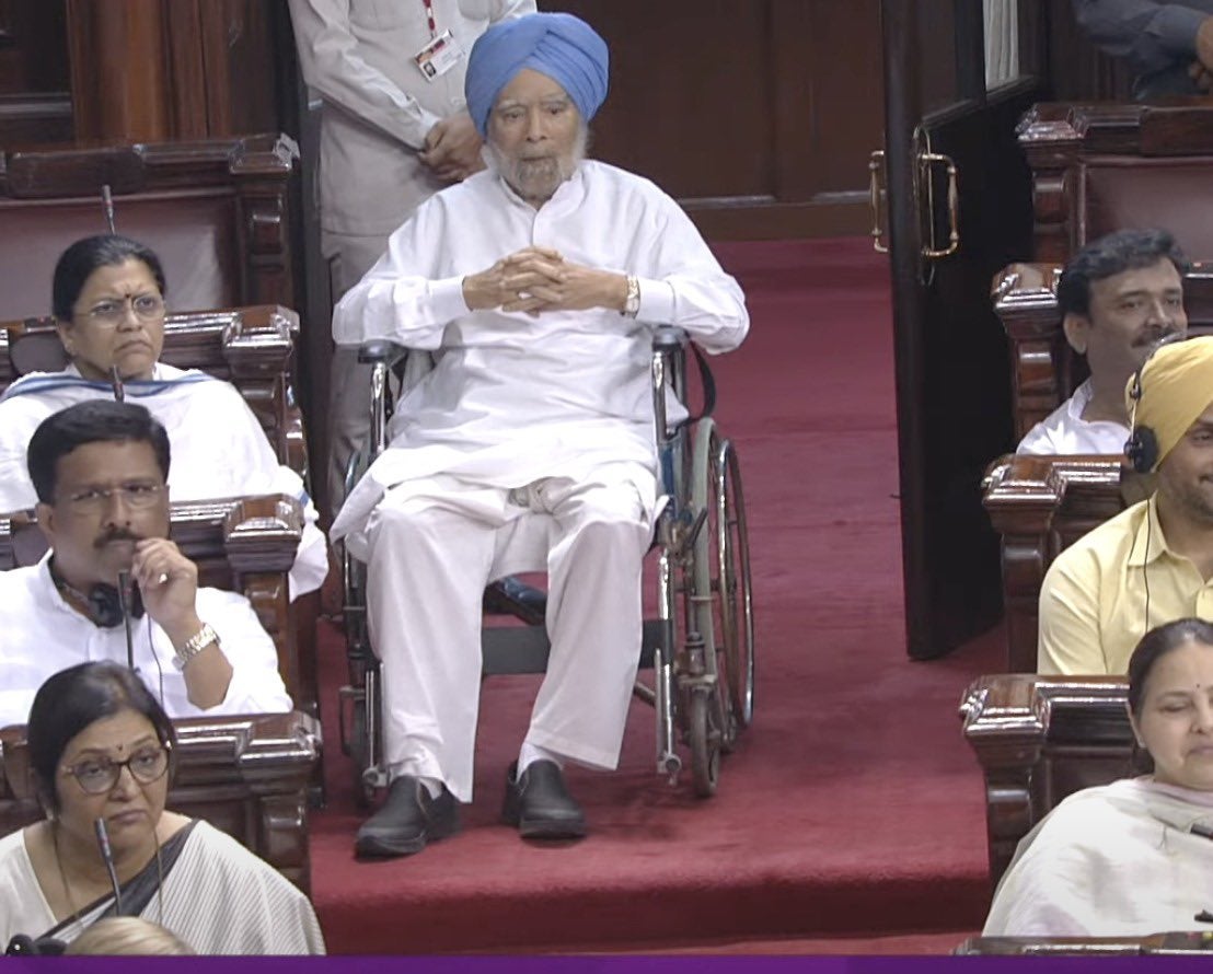 Dr Manmohan Singh’s track record in parliament shows his attendance to be 77 per cent, just 2 per cent less than the national average