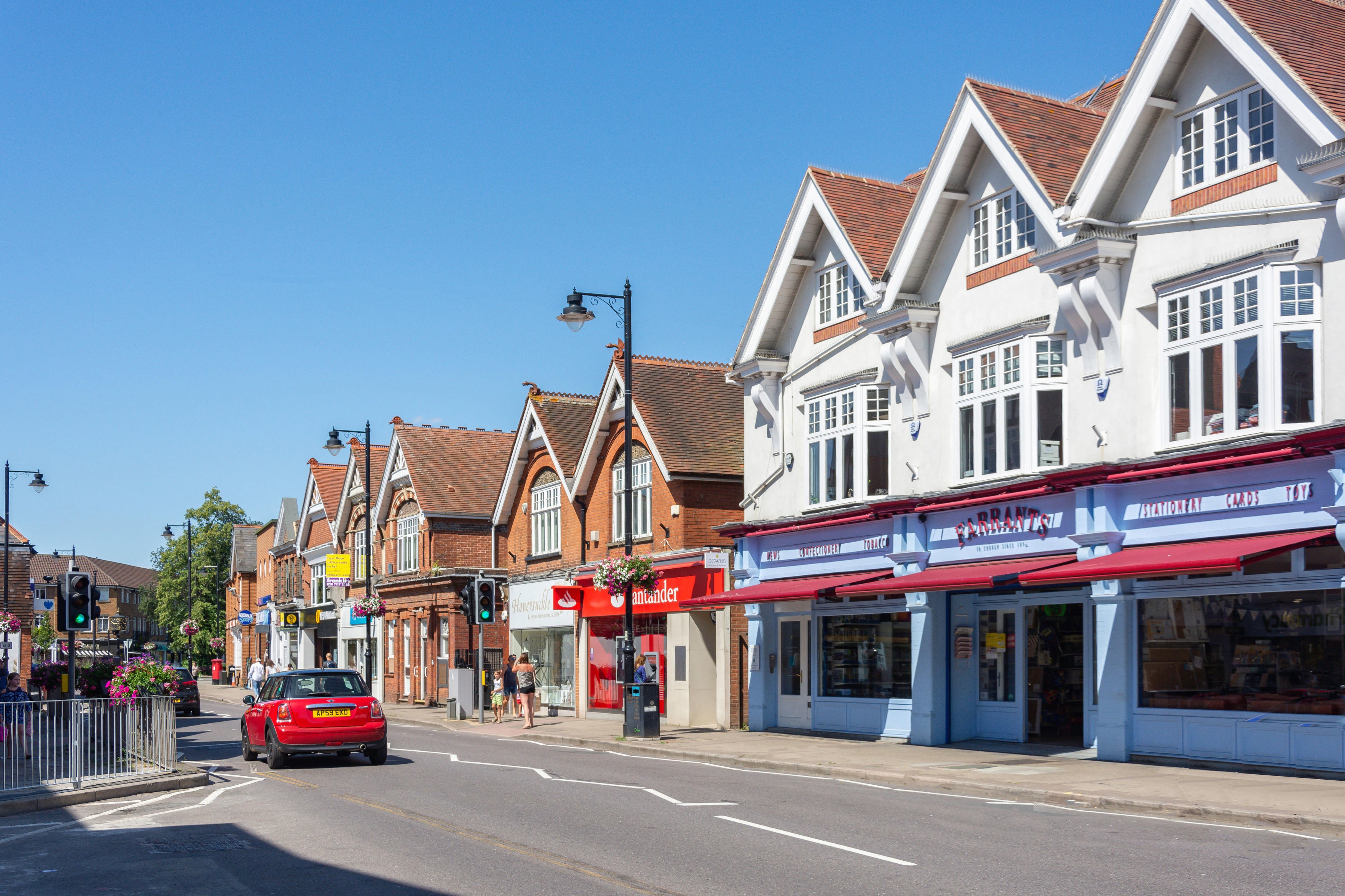 Farrants on High Street, Cobham, Surrey, is facing racism allegations