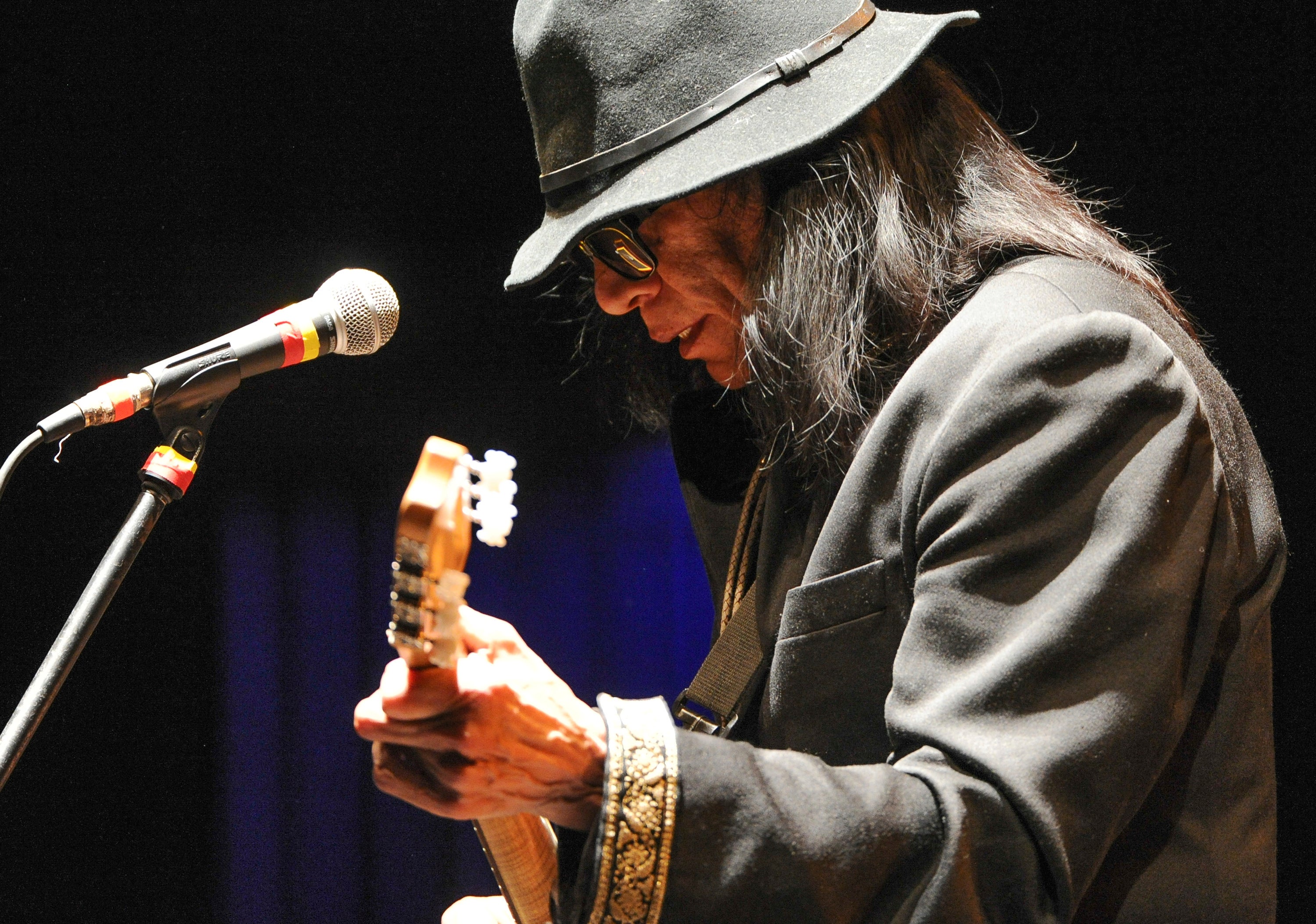 Rodriguez performs at the Beacon Theatre in 2013