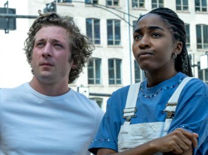 Jeremy Allen White and Ayo Edebiri in ‘The Bear’