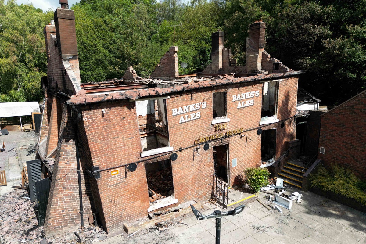 Detectives treating fire at Crooked House pub as arson
