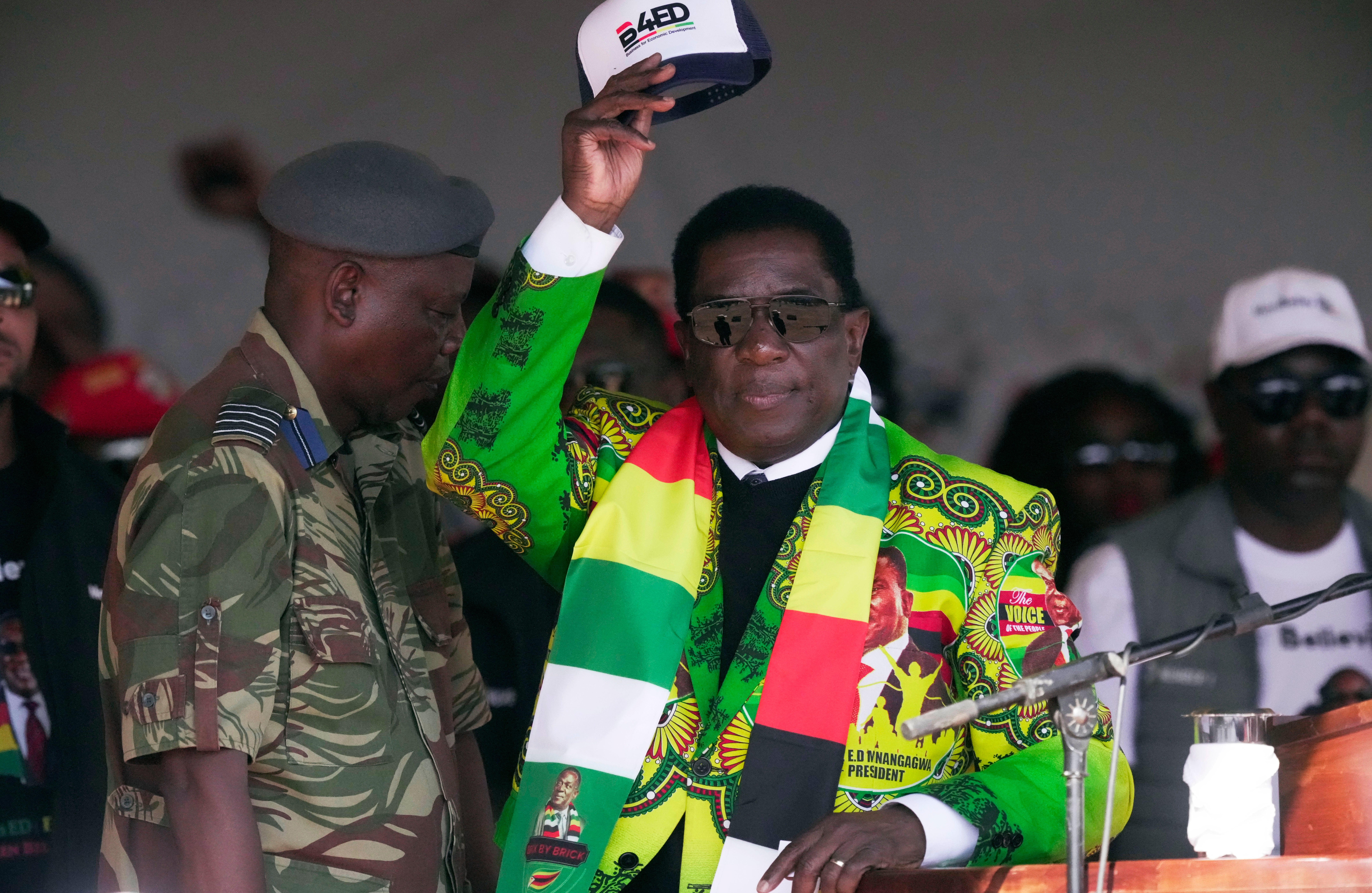 Zimbabwe President Rallly