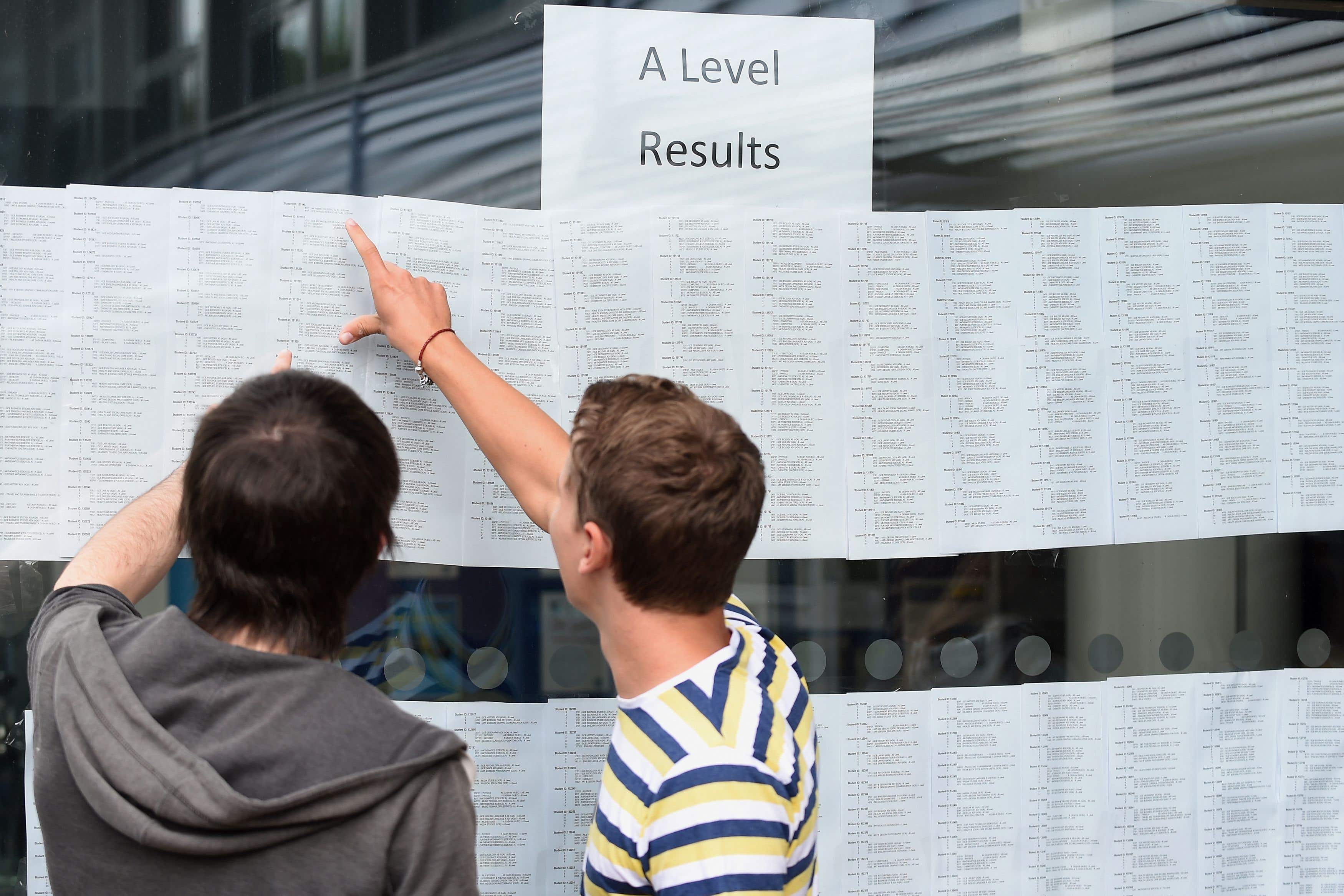 The head of Ucas has warned A Level students to have a Plan B on results day as clearing becomes more competitive