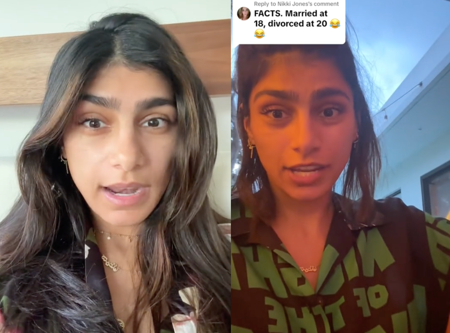 Mia Khalifa responds to backlash after encouraging women to leave unhappy marriages The Independent photo