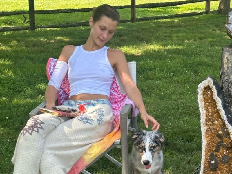 Bella Hadid sparked controversy when she requested donations from her followers for her friend’s business