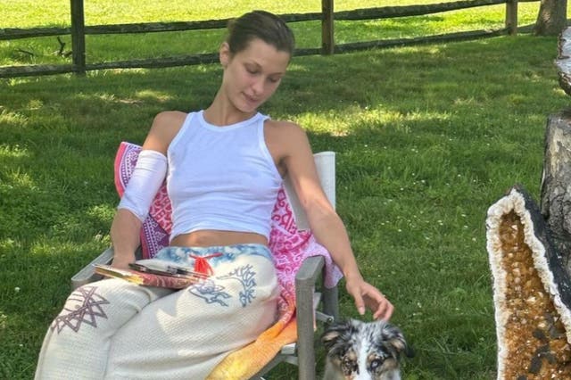 <p>Bella Hadid sparked controversy when she requested donations from her followers for her friend’s business </p>