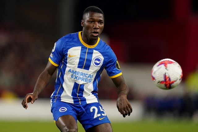 Brighton midfielder Moises Caicedo could be set for a move to Chelsea (Mike Egerton/PA)