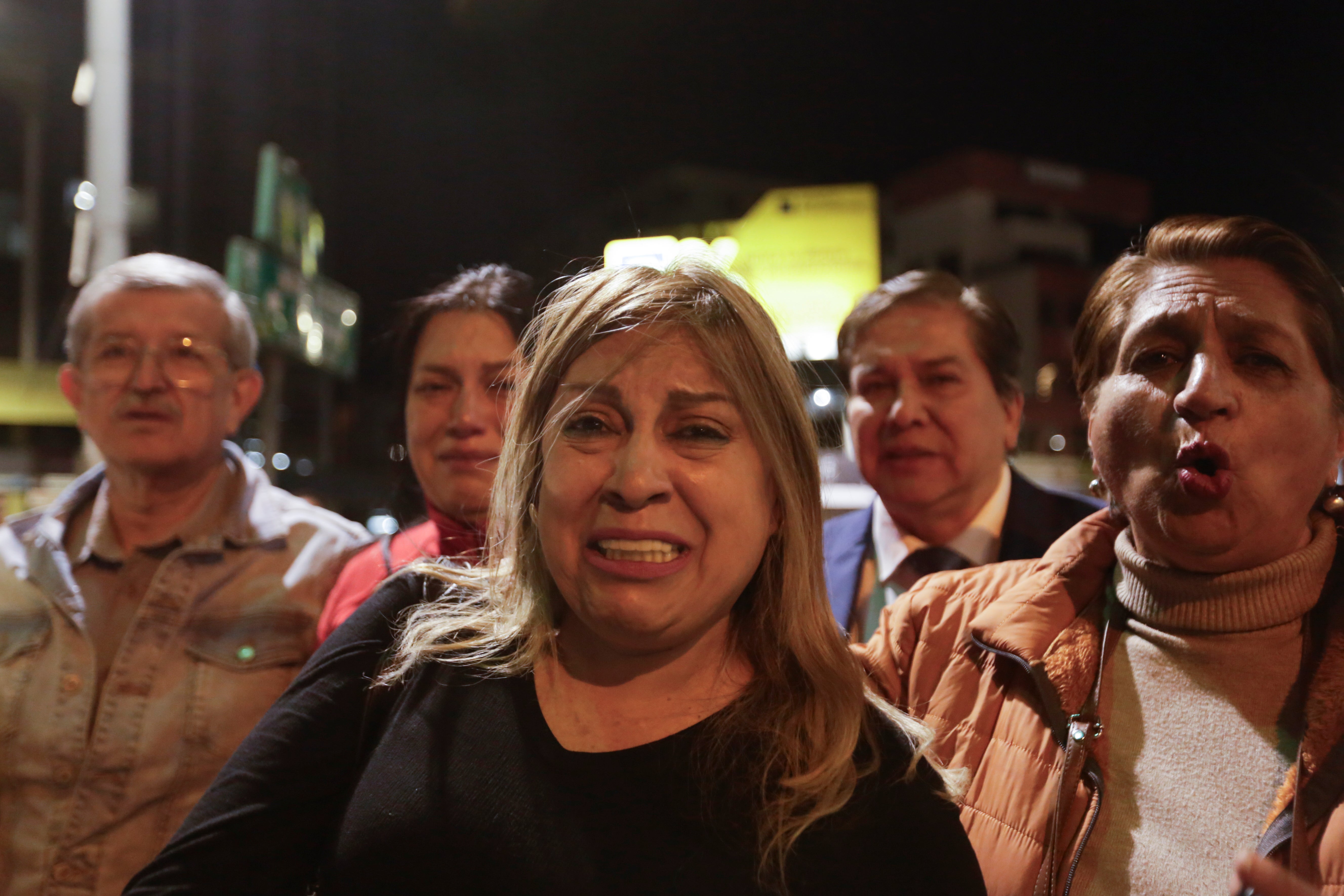 Alexandra Villavicencio, sister of presidential candidate Fernando Villavicencio