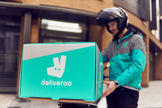 Deliveroo has hiked its full-year earnings expectations despite seeing order numbers shrink (Mikael Buck/Deliveroo/PA)