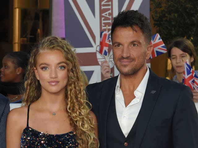 <p>Princess Andre and Peter Andre attend the Daily Mirror Pride of Britain Awards 2022 at Grosvenor House on October 24, 2022</p>