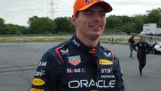 ‘It was pretty wild’: F1 champion Max Verstappen learns how to drift