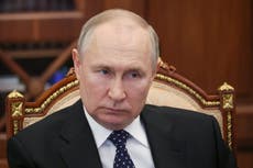 Ukraine-Russia war – live: Putin ‘considers coming face to face with world leaders’ at G20 summit