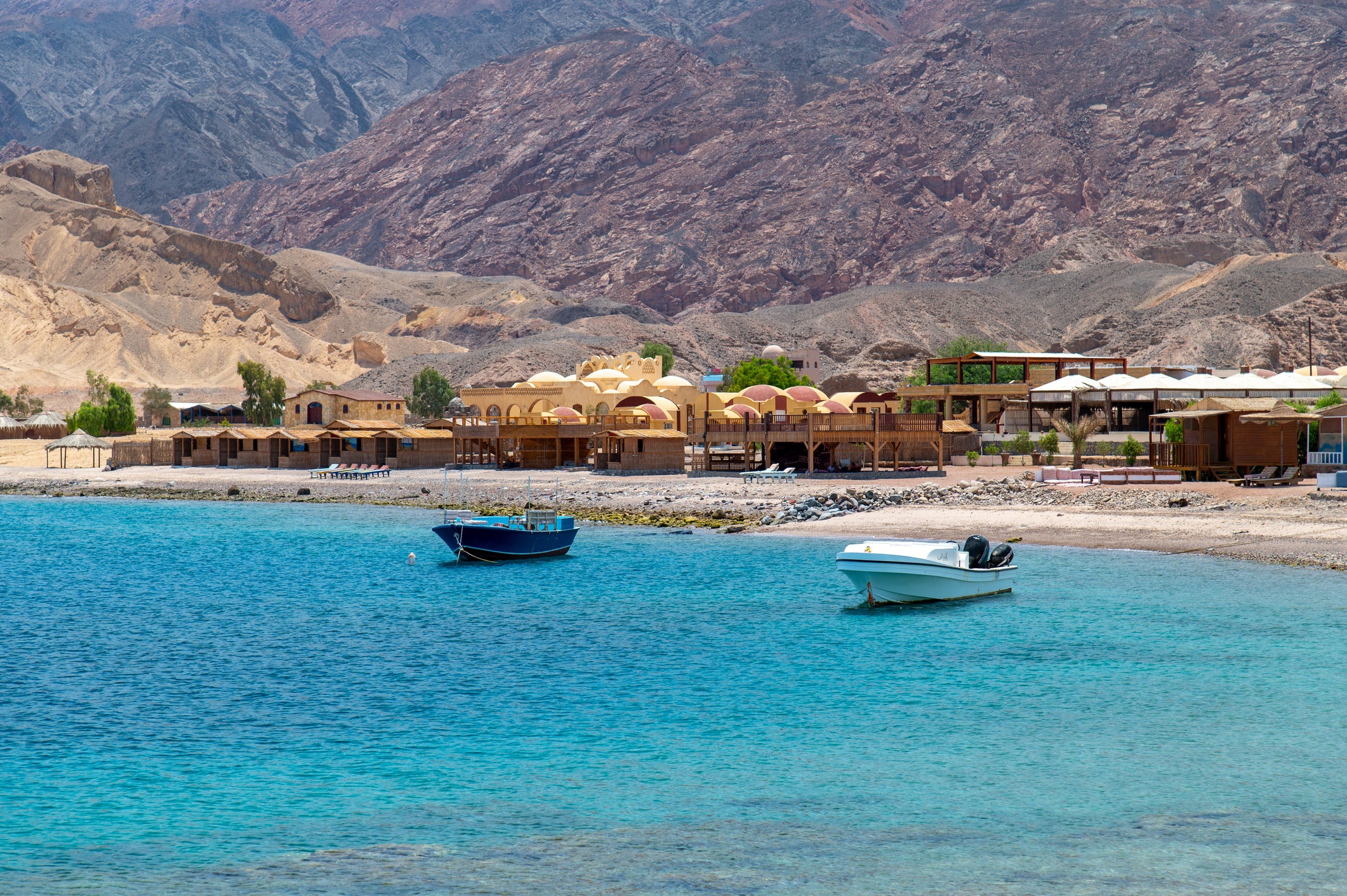 The former Bedouin fishing village is now a laid-back spot for water sports