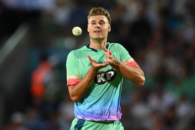 Spencer Johnson had a debut to remember for Oval Invincibles (ECB/Getty)