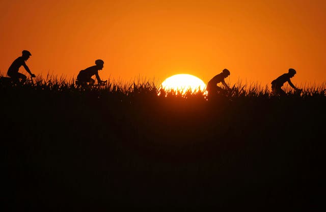 Iowa RAGBRAI Cycling