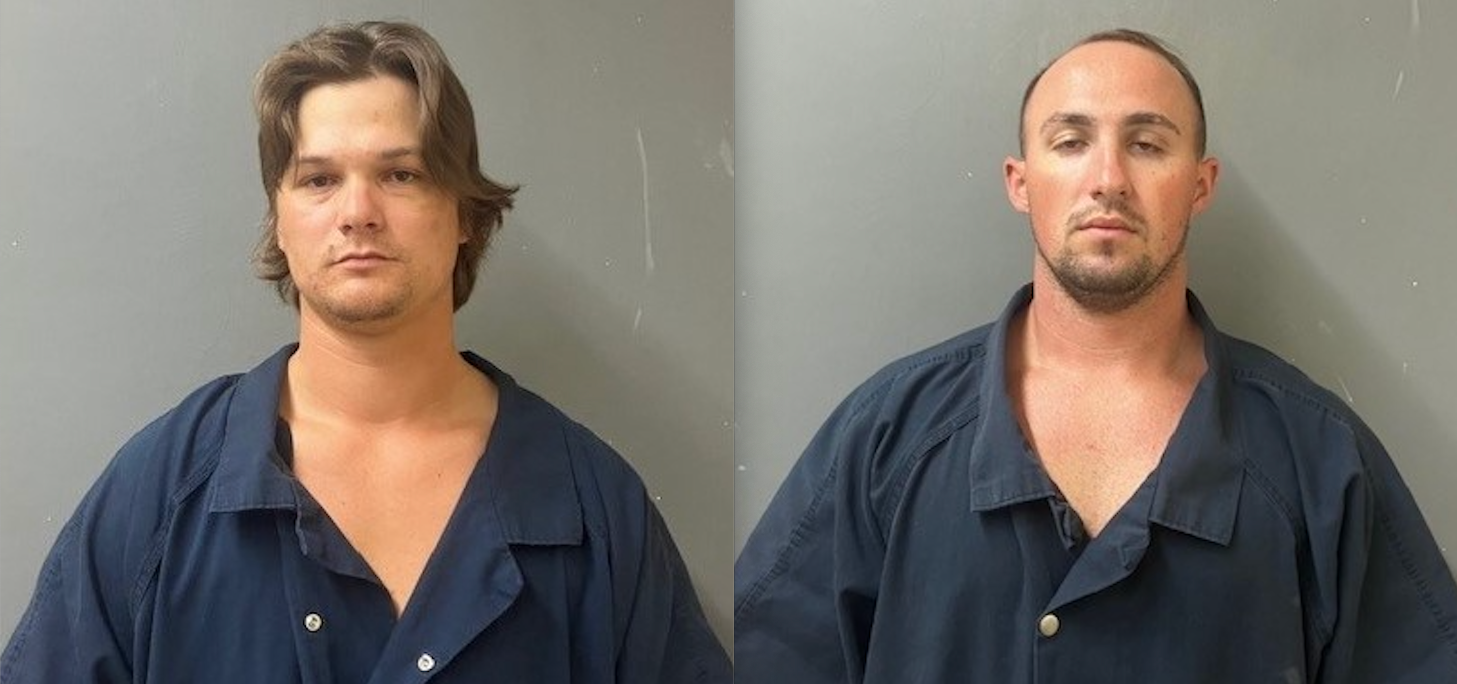 Mugshots of Montgomery riverboat brawl suspsects Allen Todd and Zachary Shipman