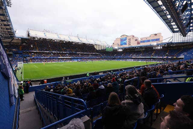 Stamford Bridge, home of Chelsea Football Club