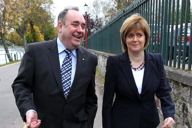 Nicola Sturgeon has said she does not want to be reconciled with her former SNP ally Alex Salmond (Andrew Milligan/PA)
