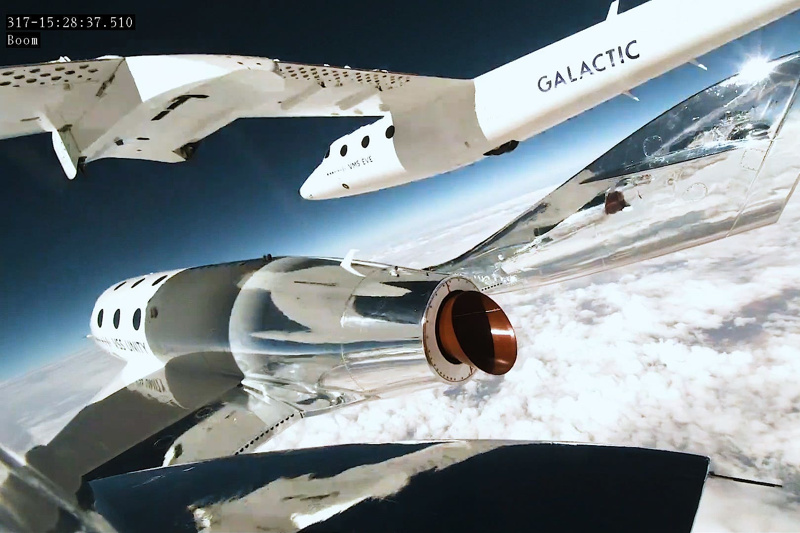 Virgin Galactic launch First ever space tourists lift off aboard Unity rocket plane The Independent