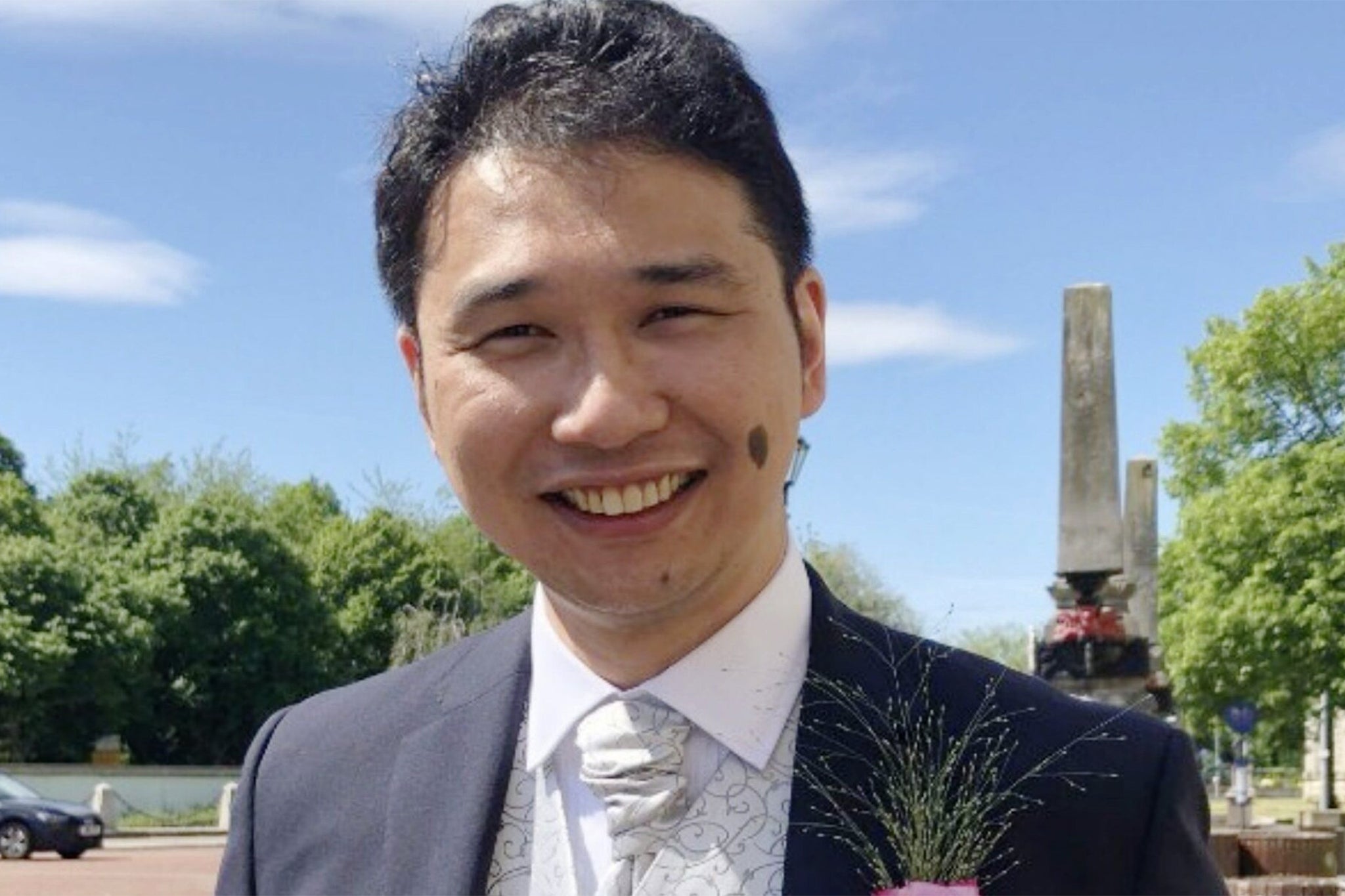 British surgeon Kar Hao Teoh was shot dead at the wheel of his hire car