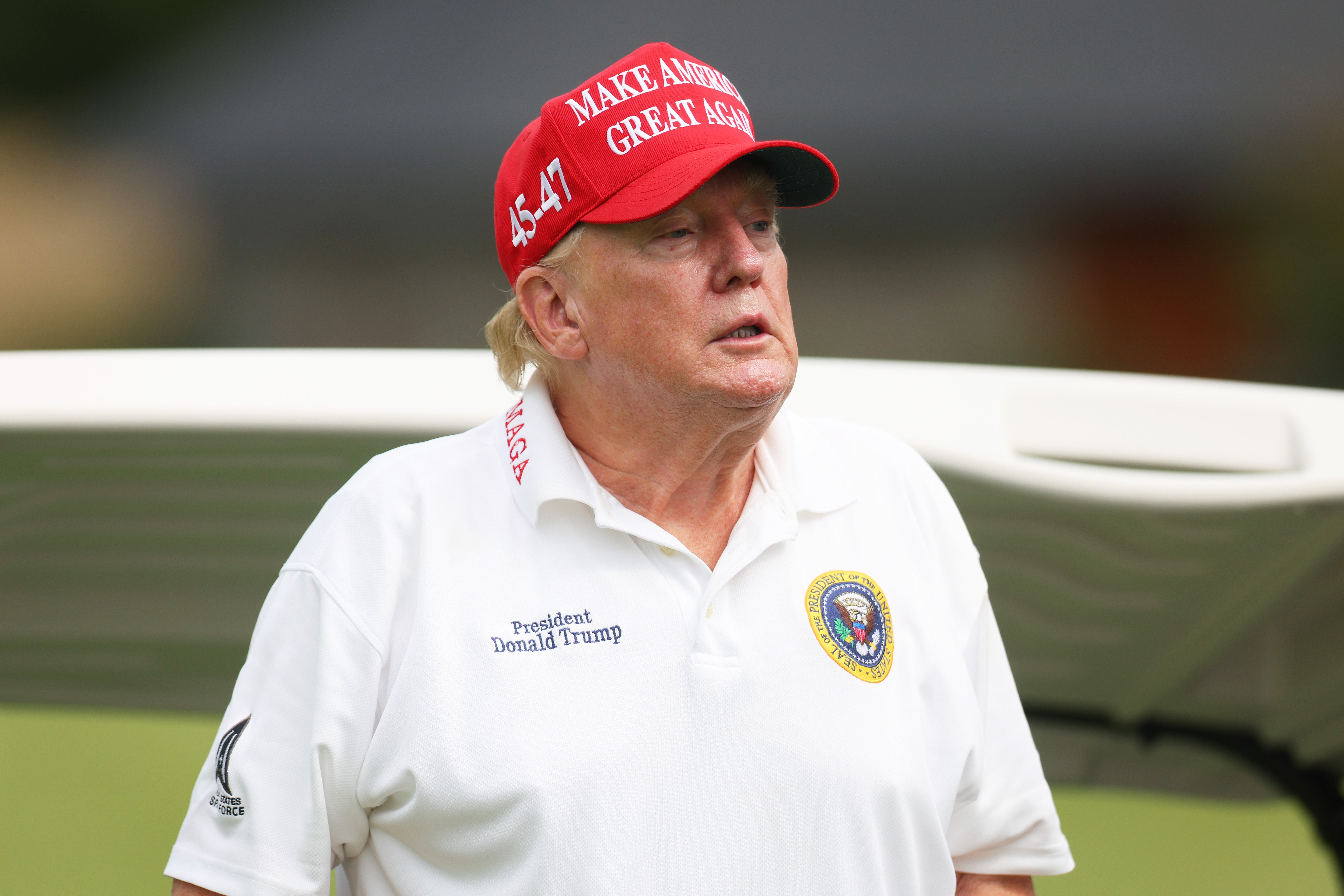 Trump hotsell golf shirt