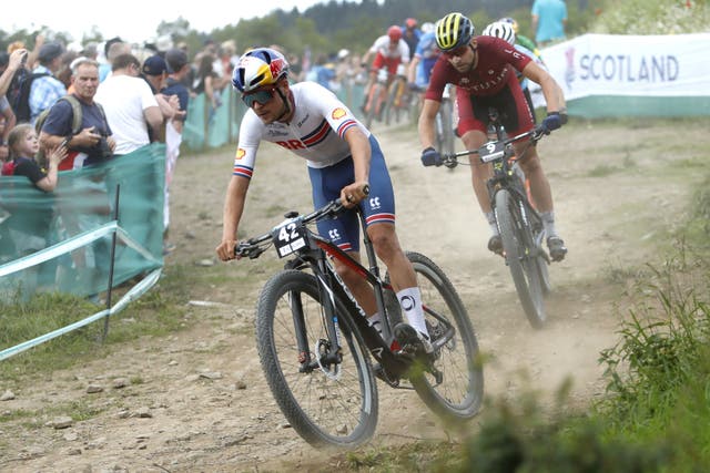 Tom Pidcock was accused of bad sportsmanship after taking bronze in the mountain bike short track (Willi Matthews/PA)