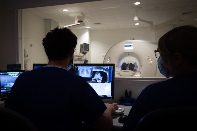 AI can assist radiologists with ‘contouring’, a process that outlines healthy organs on CT scans ahead of cancer patients receiving radiotherapy