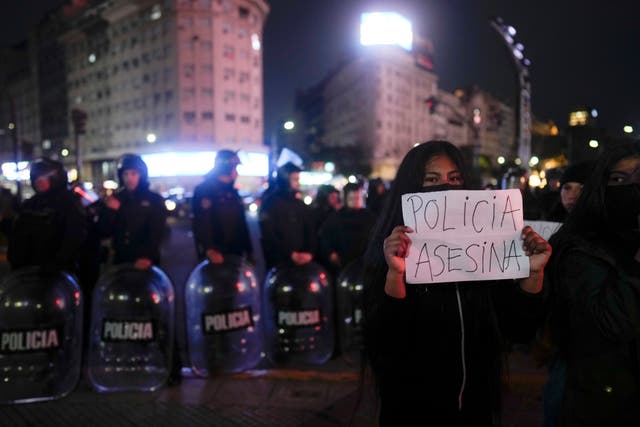 Argentina Protester Death