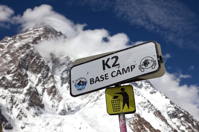 <p>K2 is the world’s second-highest peak </p>