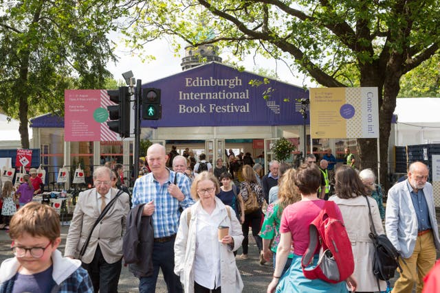 A group of authors are threatening to boycot next year’s edinburgh International Book Festival if the event’s main sponsors do not end fossil fuel investments. (Robert Perry/PA)