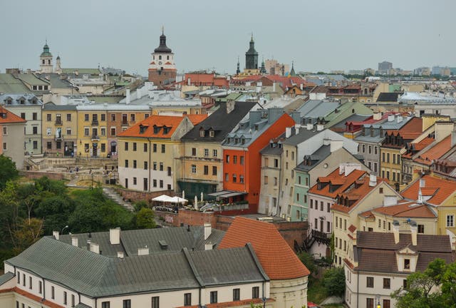 <p>Residents in Lublin, Poland, must be evacuated before the bomb can be neutralised </p>